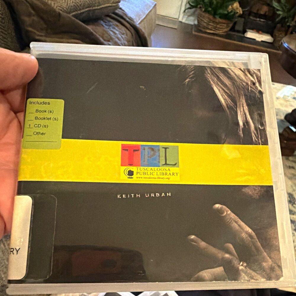 Keith Urban Graffiti U CD 2018 Country Album Capitol Records Jewel Case